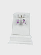 Aanura Ruby Pagoda-Inspired Statement Earrings