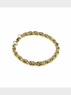 18K Gold Plated Anti Tarnish Waterproof Rope Bracelet