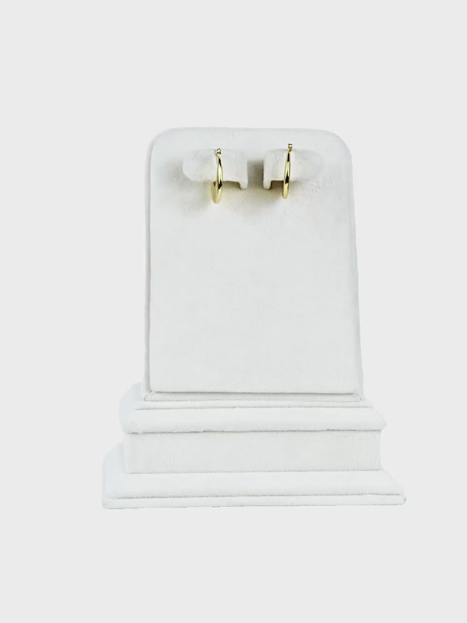 Aanura Gold Plated Swirl Hoop Earrings