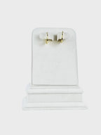 Aanura Gold Plated Swirl Hoop Earrings