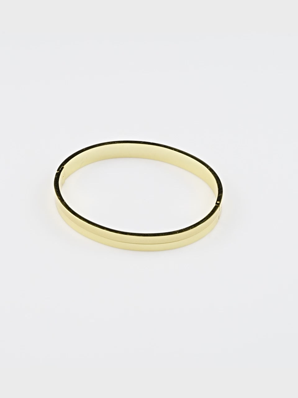 18K Gold Minimal Anti-Tarnish Waterproof Kada Bracelet