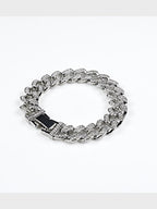 Rhodium Plating Anti Tarnish Waterproof Pavé Bracelet