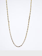 18K Gold Plated Waterproof Anti Tarnish Box Chain