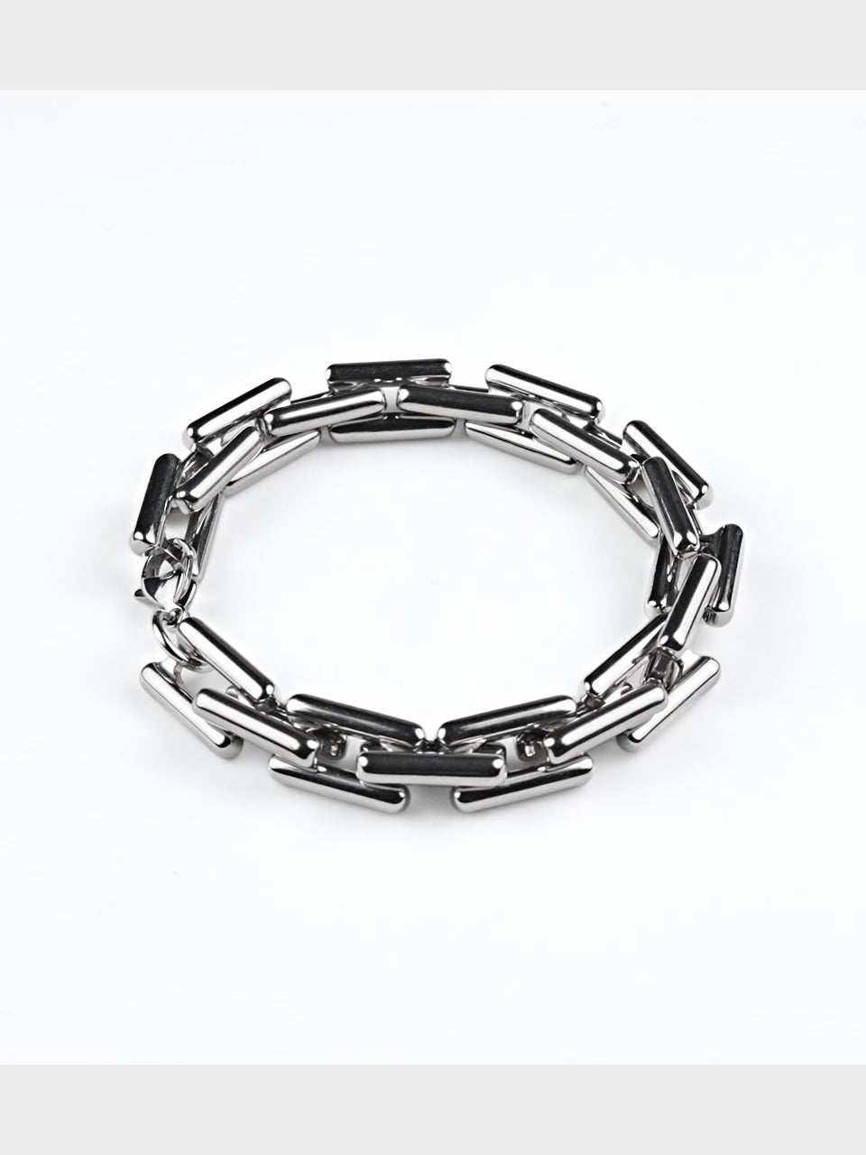 Rhodium Plating Anti Tarnish Waterproof Bar Bracelet