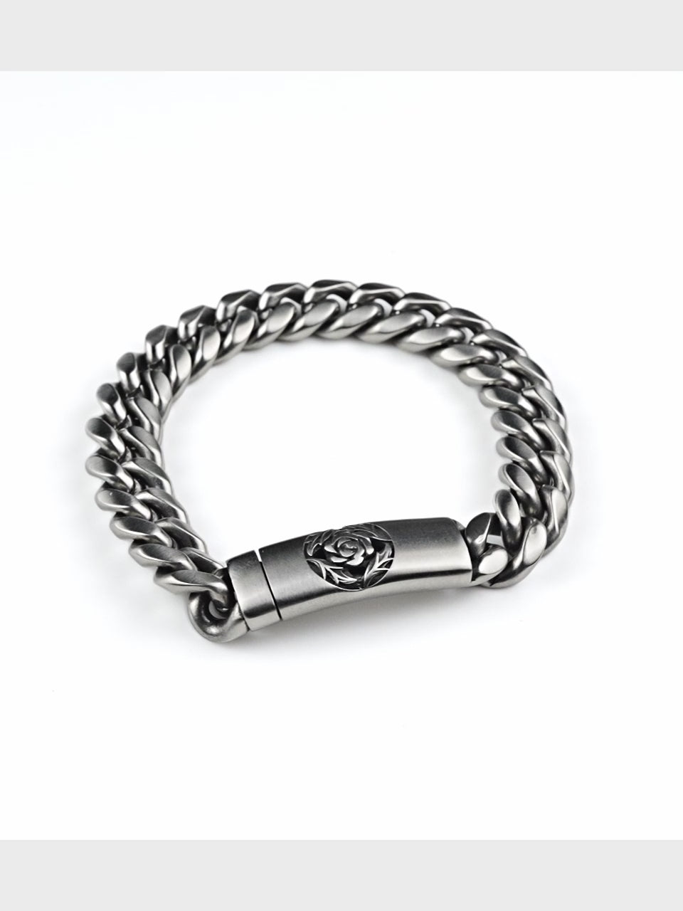 Rhodium Plating Anti Tarnish Waterproof Rose Bracelet