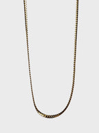 18K Gold Plated Patterned Anti-Tarnish Waterproof Chain