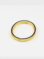18K Gold-Plated Roman Numeral Anti-Tarnish Waterproof Steel Bracelet