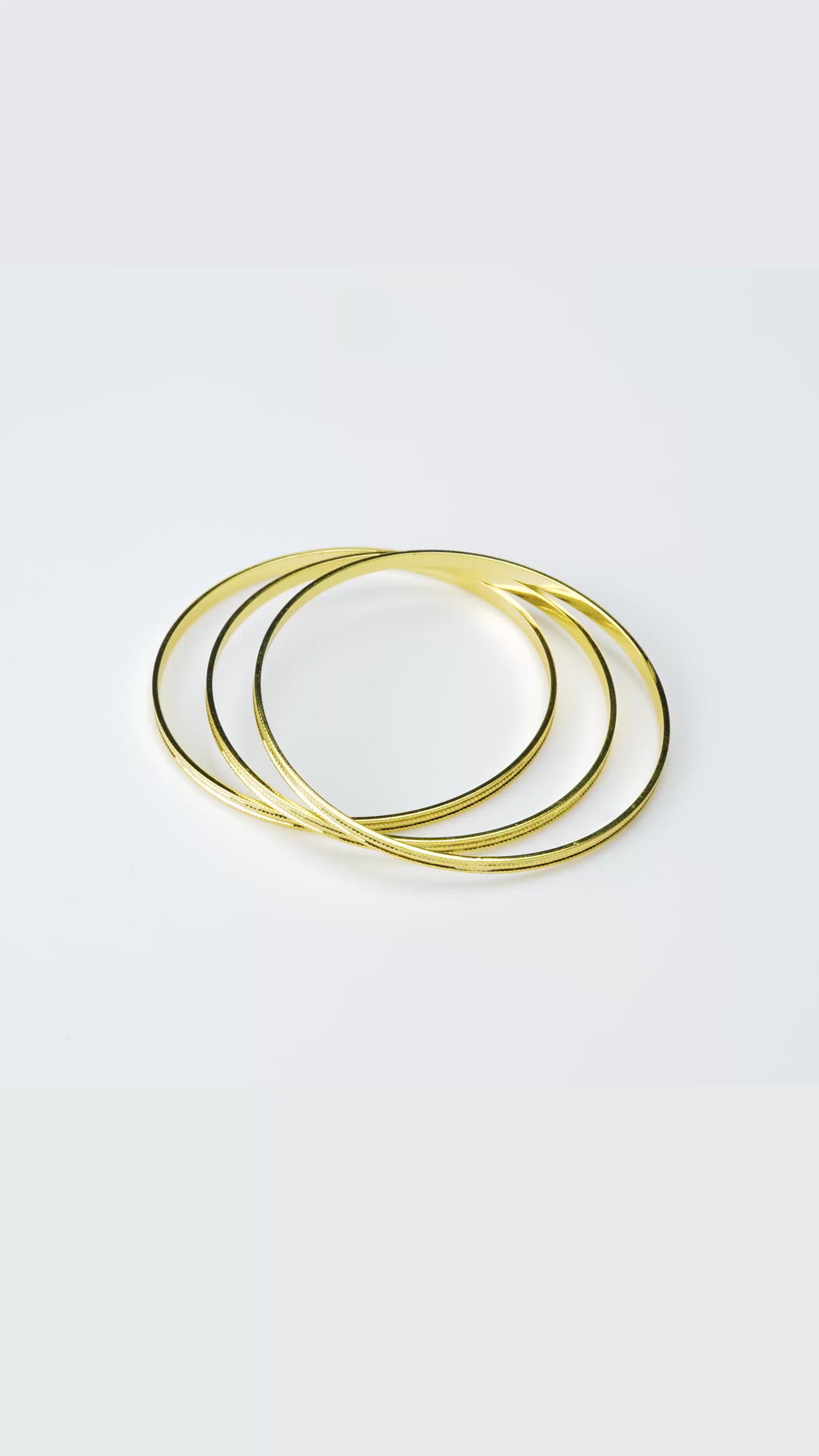 Aanura Classic Slim Line Slip-On Bracelet Set