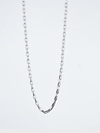 Rhodium Plating Waterproof Anti Tarnish Box Chain