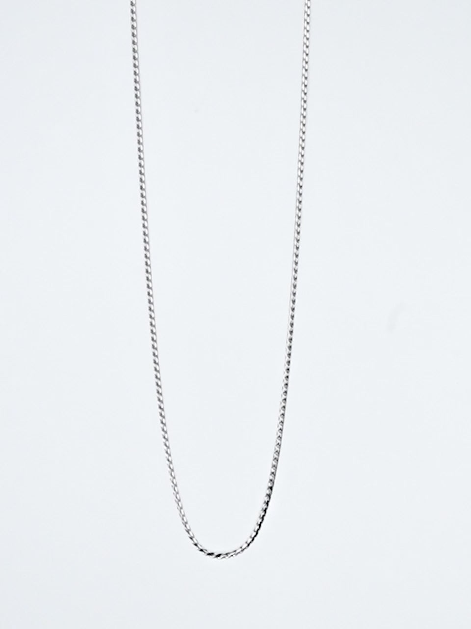Rhodium Plating Anti Tarnish Waterproof Slim Chain
