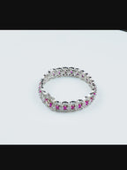 Aanura Radiant Diamond Silver Bracelet