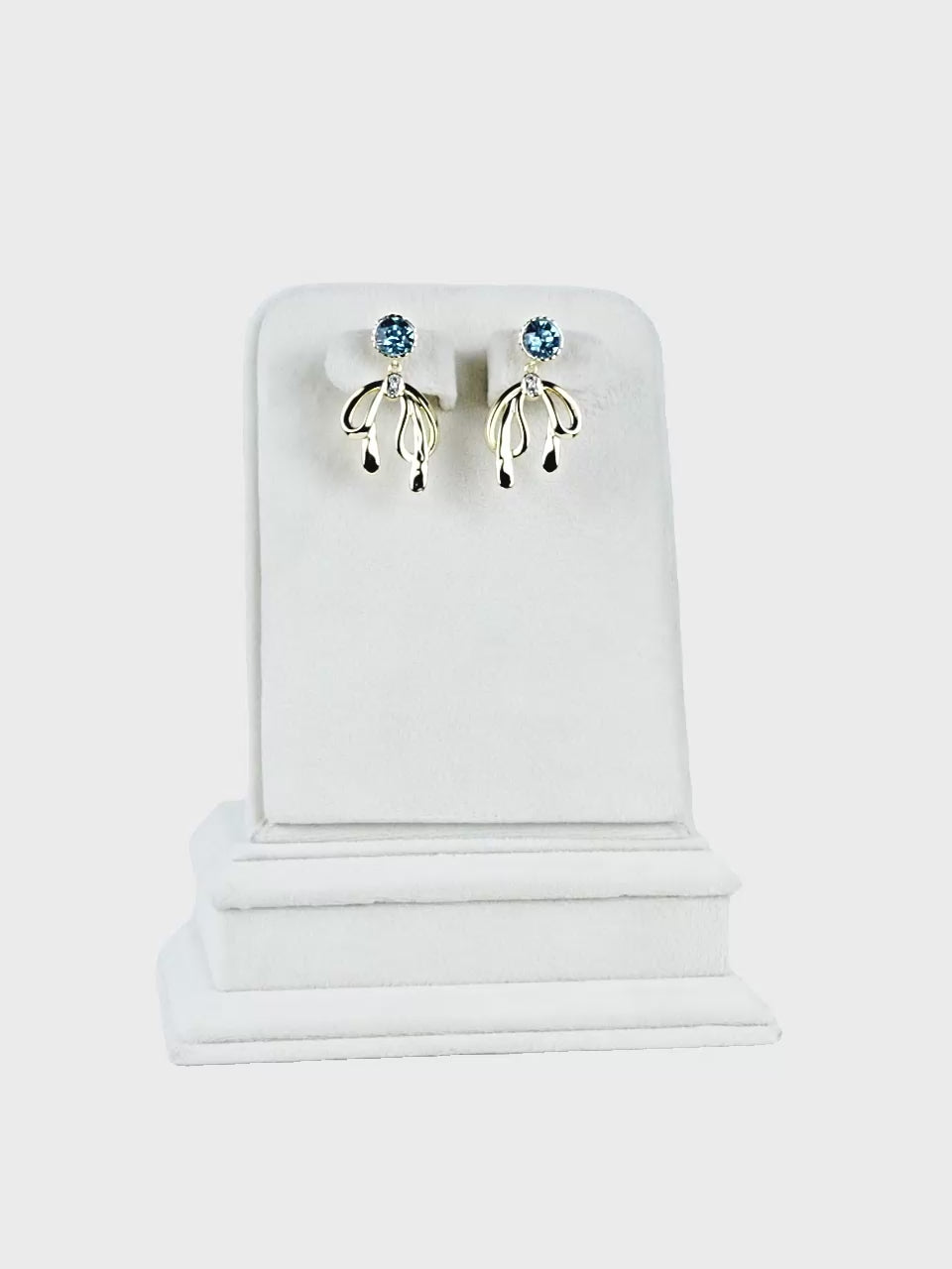 Aanura Gold Plated Elegant Drop Earrings
