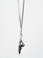 Silver Rhodium-Plated Crowned Lion Anti-Tarnish Waterproof Stainless Steel Chain