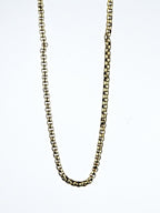 18K Gold Plated Rounded Link Anti-Tarnish Waterproof Chain