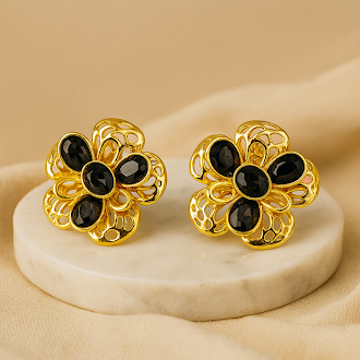 Aanura Floral Bloom Earrings